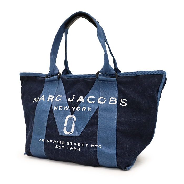マークジェイコブス(MARC JACOBS) トートバッグ デニム ネイビー
