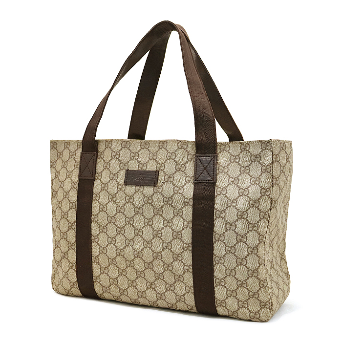 グッチ(GUCCI) トートバッグ 141624 GGプラス ベージュ ブラウン