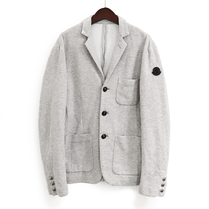モンクレール(MONCLER) ジャケット WIMEREUX GIACCA シングル メンズ グレー スウェット
