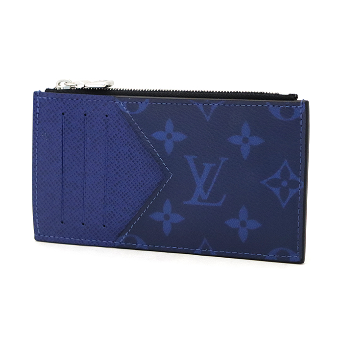 ルイヴィトン(Louis Vuitton) コインカードホルダー M30270 コインケース 小銭入れ カードケース タイガラマ コバルト ブルー