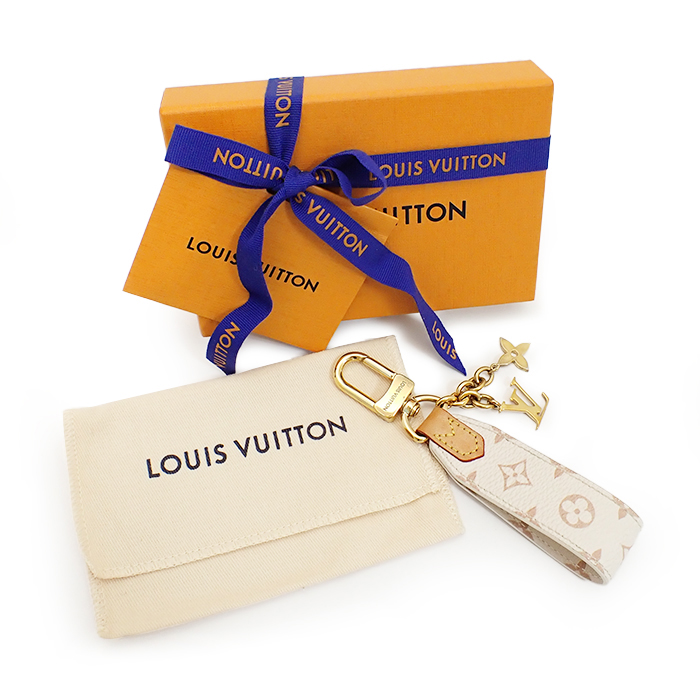 ルイヴィトン(LOUIS VUITTON)  バッグチャームLV チェリシュド キーホルダー モノグラム・デュンヌ M01726
