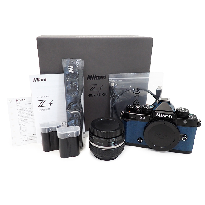 ニコン(Nikon) Z f 40/2 SE Kit デジタルカメラ ミラーレス レンズキット インディゴブルー