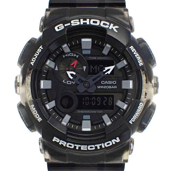 カシオ(CASIO) G-SHOCK G-LIDE GAX-100MSB-1AJF メンズ腕時計 アナログ デジタル スケルトン ブラック文字盤